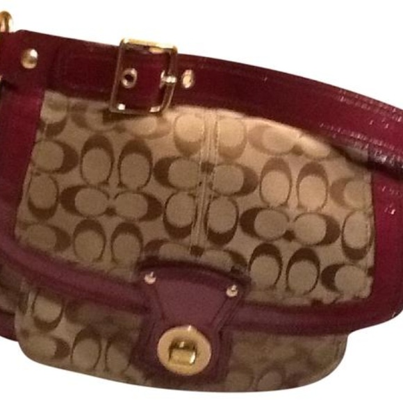 Coach Canvas Hobo Bag - Picture 1 of 7